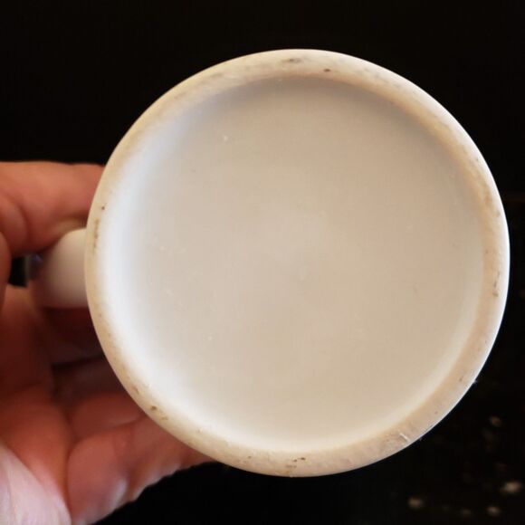 Rum Chata Horchata Con Ron Ceramic Coffee Mug Cup 6" Tall White Gold logo 14oz - Picture 8 of 9